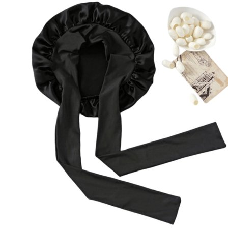 Sovmössa, tillverkad av 100% silke.