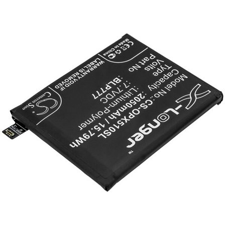 Batteri till SmartPhone, Mobil för OPPO Realme X50 Pro 5G, RMX2072