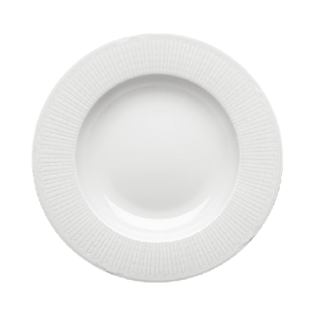 Rörstrand Djup tallrik, Swedish Grace, 25 cm Skålar Vit