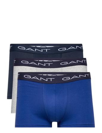 Trunk 3-Pack Boxershorts Blå GANT