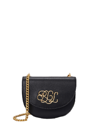 Lauren Ralph Leather Small Witley Crossbody Handväskor Dam Svart ONESIZE