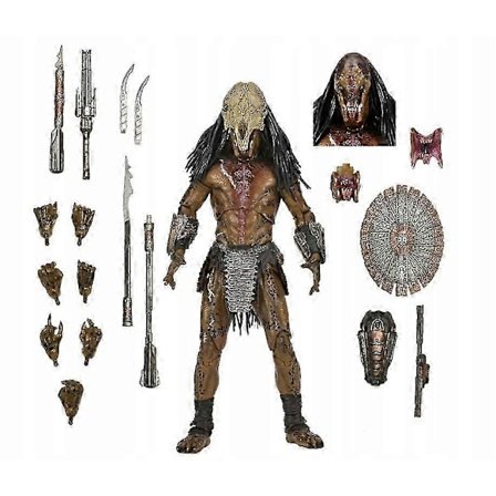 NECA Predator Feral Predator Samlerfigur - Meget Detaljeret Filmreplika