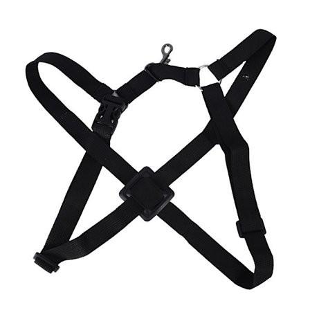 Justerbar sele Skulder Black Sax Belte Halsstropp