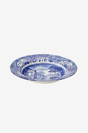 Spode - Suppetallerken Blue Italian diameter 23 cm - Blå - Tallerkener - Fra Homeroom
