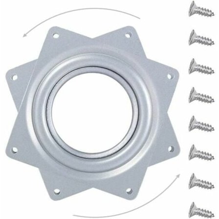 Skivspelare Skivspelare Snurrbord Roterande Plattform 360 Grader Roterande Fyrkant Med Stålkullager För Kökshytt