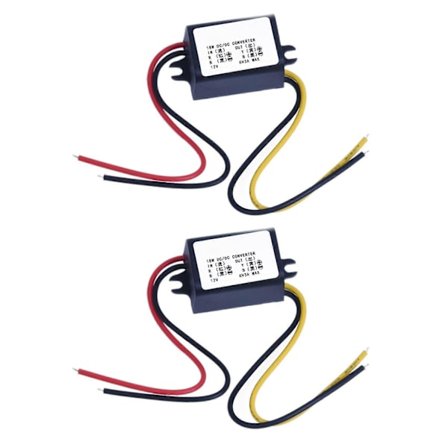 2x 12V till 6V DC-DC Buck Converter Modul Strömregler - WELLNGS