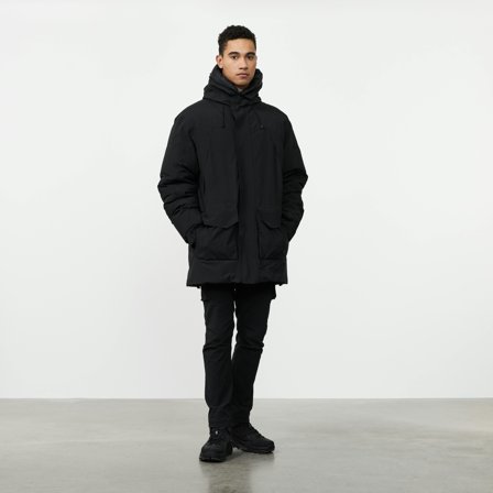 66 North men's Drangajökull Jackets & Coats - Black - M