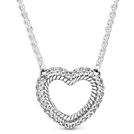 925 Sterling Silver Dubbel Hoop T-Bar Hjärta Tvåfärgad Daisy Cirklar Blomma Halsband för Kvinnor Pandora Pärlberlock DIY Smycken