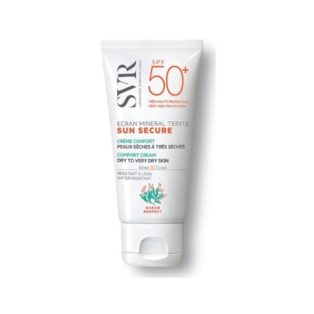 SVR Sun Secure Ecran Mineral Teinté Crema Viso Pelle Secca 50ml