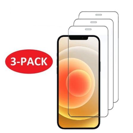 3-pak - iPhone 11 / XR Ekstra stærk skærmbeskyttelse i hærdet glas