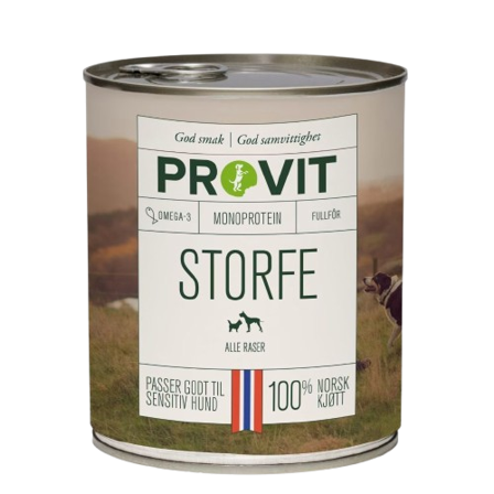 PROVIT - Våtfor Storfe 800 g - Hund - Hundefôr & hundemat - Våtfôr & våtmat - ZOO.no