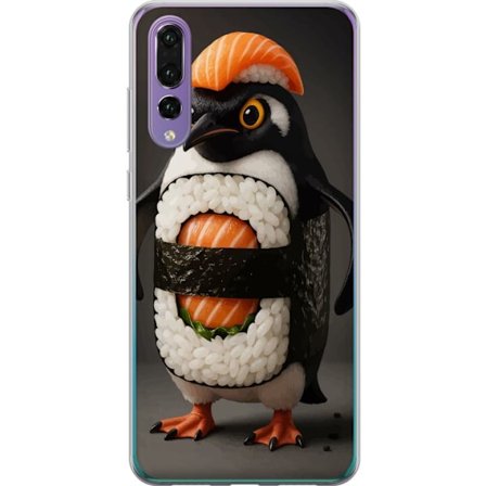 Kompatibelt Mobilskal till Huawei Huawei P20 Pro Sushi pingvin