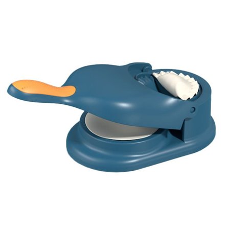 Dejform til dumplings, simpelt værktøj til dumplingsmaskine og dumplingspresse, blå