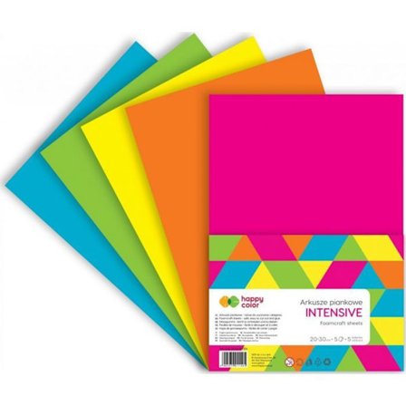 Styling mousse - styling serum Happy color Mousse INTENSIVE 20x30 cm 5 ark