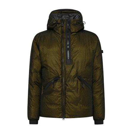 Peuterey Bomber Jakke with black transparent effect weave Gul, Herre, Størrelse: XL