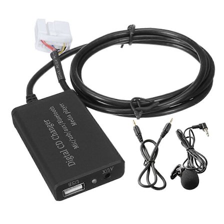 Bluetooth Musikk Handsfree Bilgrensesnitt AUX Adapter for Honda Accord CRV