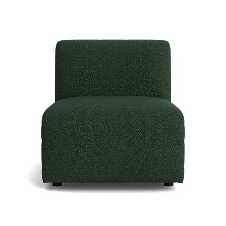 Wednesday 1 Personers Modul - Raisa Grøn - Sofa - Komfortabelt Design - 72x94x78cm