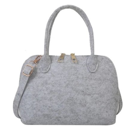 Filtväska underarmsväska GRÅ grå