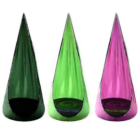 Barn hängmatta pods gunga säte stol inomhus utomhus bärbar hängande säte gunga hängmatta hängande stol uteplatsmöbler Banmo (FMY)