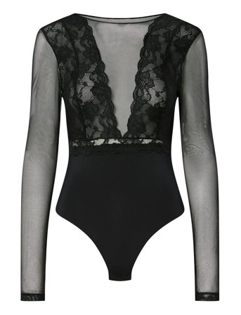 Pieces | Pcsicca Ls Bodystocking | XS