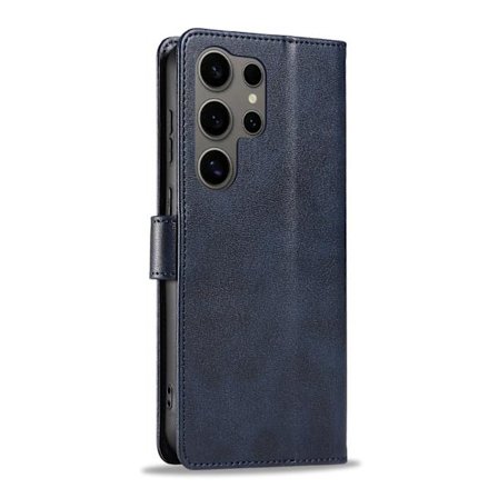 S24 Ultra - Läderplånboksfodral i 6 färger