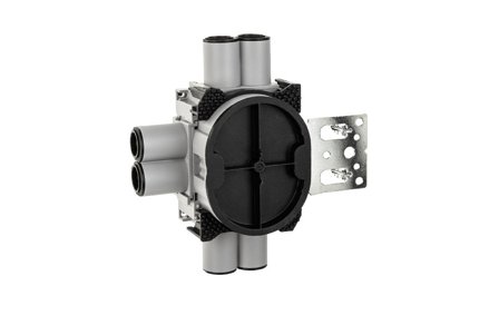 SG Veggboks 9/12mm 6-løp vertikal stender 1,5 Grå