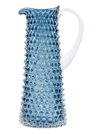 Anna von Lipa Eiffel Hobnail Jug 1L - Blue - 1 L