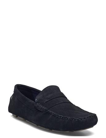 Jfwjensen Suede Loafer Loaferit Matalat Kengät Sininen Jack & J S
