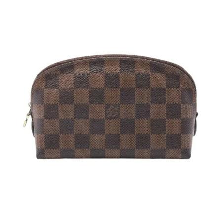 Louis Vuitton Vintage, Pre-owned Leather louis-vuitton-bags Bruin, Dames, Maat:ONE Size