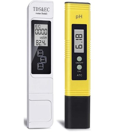 Vattenkvalitetstestare för pool, pH-mätare, 3 i 1 TDS-mätare, EC-mätare och temperaturmätare, digital vattenkvalitetstestare för dricksvatten, pool