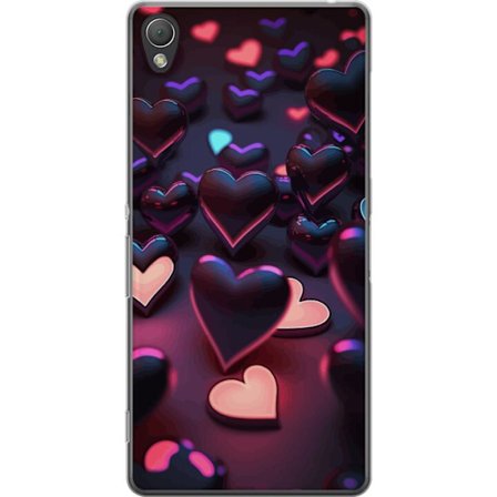 Yhteensopiva Puhelinkuori Sony Sony Xperia Z3 KeskiyönSydämet
