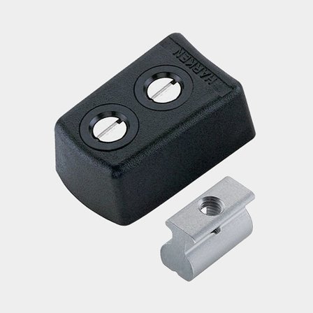 Harken 22mm Track Endstop Kit - Round Mast Groove (3808)