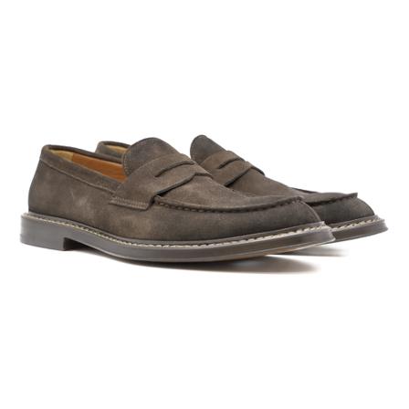 Doucal's Bokeh Instappers , Bruin , Heren , Maat: 43 EU Instappers & Slip ons
