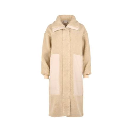 Knowledge Cotton Apparel Single-Breasted Coats inbo, Dame Uldfrakker
