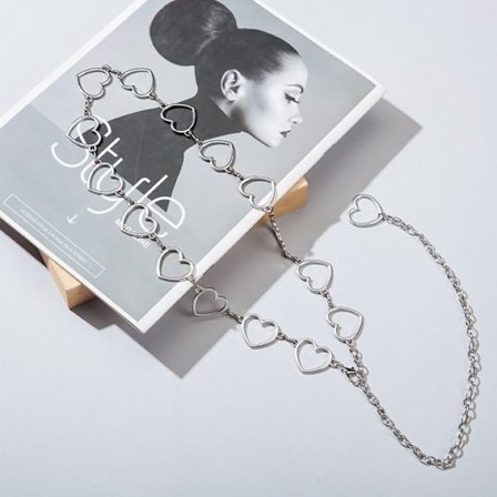 Kedjebälte Metall Midjekedja SILVER