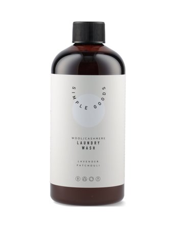 Simple Goods Laundry Wash Wool & Cashmere - Lavendel, Patchouli - Nude - 450 ml