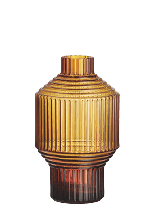 Kosta Boda Vas Pavilion Vaser Guld H: 13.4cm