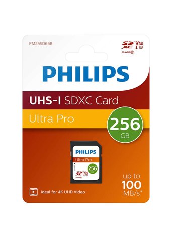 Philips Ultra Pro FM25SD65B - flashminnekort - 256 GB - SDXC