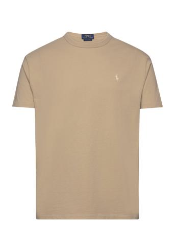 Polo Ralph Lauren Classic Fit Jersey Crewneck T-Shirt Beige