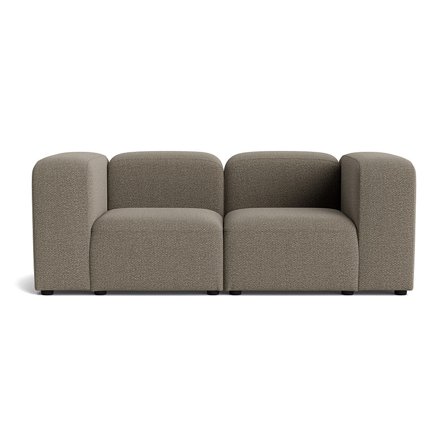 Milo 2 personers sofa - Nordic Grå - 200x100x72 - Sofa, 2 personers sofa