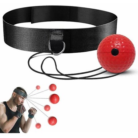 Reflexboll Boxningsträningsboll, Boxningssport, Lämplig för vuxna/barn, Bästa boxningsutrustning för hand-öga-koordination och fitness, Hemmaträning