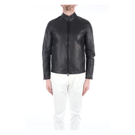 The Jack Leathers Tommy-Plongh Leather Jakke Sort, Herre