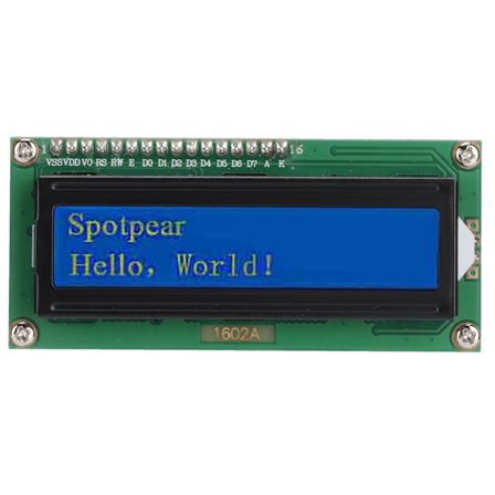 Raspberry Pi Pico LCD 1602 -näyttömoduuli I2C-sarjaliitäntälaajennuskortti