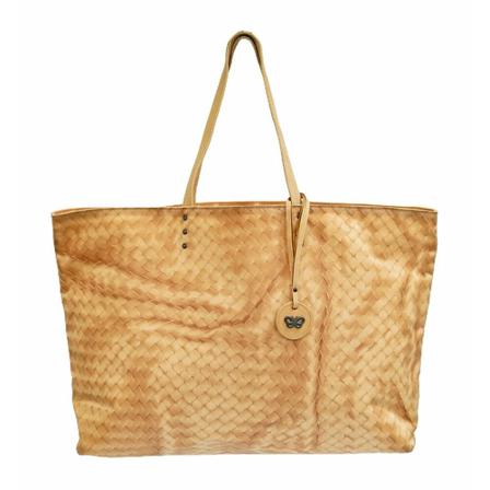 Bottega Veneta Vintage Handbags brun, Dam Vintage Väskor, Dam, Storlek: ONE SIZE