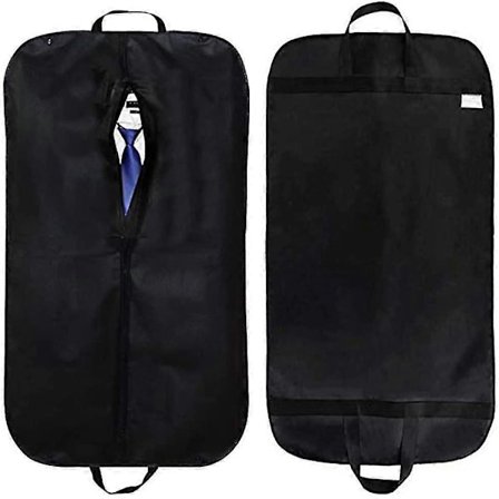 2 stk. dragtposer, 101 cm foldbar rejsedragtpose til kostumer, beskyttende dragtbetræk