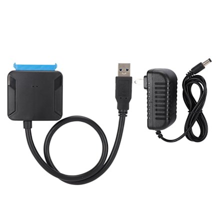 UASP SATA till USB 3.0-omvandlarkabel SSD-adapteradapterutrustning 100‐240V