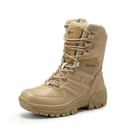 Military Boot Combat Herr Stövlar Tacticalhane Shoes Work Safety Shoes S203