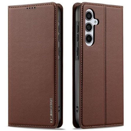 LC.IMEEKE Samsung Galaxy A17 5G Wallet Cover - Brown