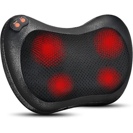 Ryg Massager, Shiatsu Nakkemassager Med Varme, Elektrisk Ryg Massager Til Skulder, Ryg, Ben, Dybvævsmassage Til Aflastning Af Muskler, Massa