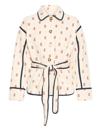 ICHI Ihkate Quilted Ja4 - Cream - M